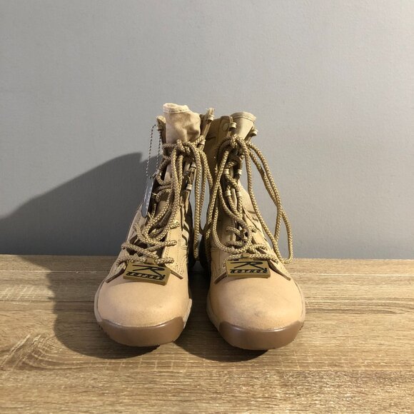 Rothco Desert Sand Lightweight Tactical Boots V-Max Leather Military High Boots main image 9